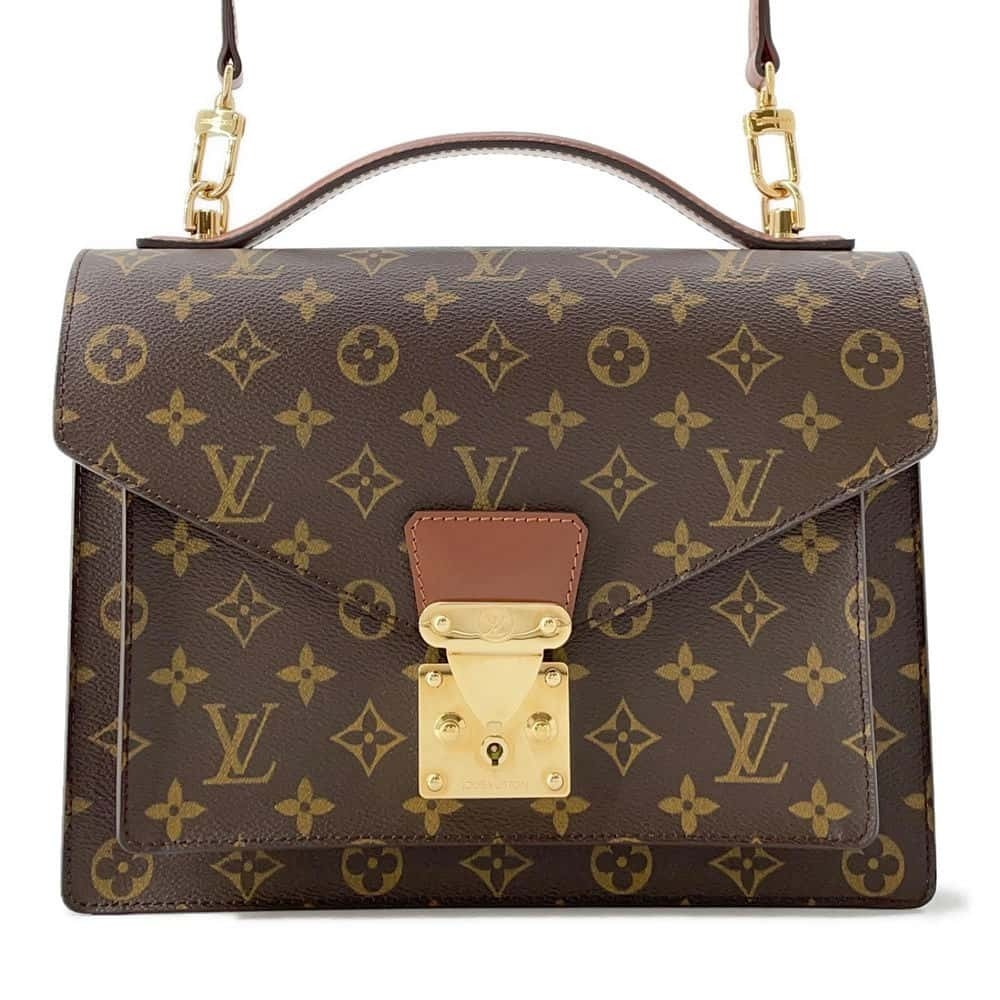 Louis Vuitton Monogram Monceau Handbag Shoulder